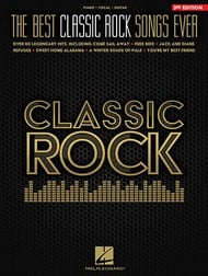 The Best Classic Rock Songs Ever piano sheet music cover